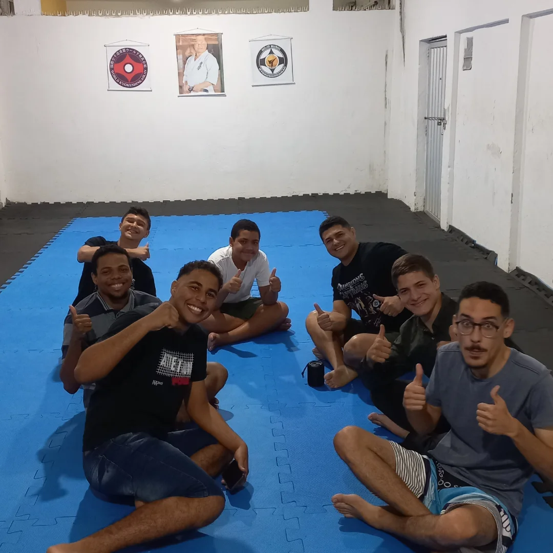 Grupo de alunos Dojo Bushi