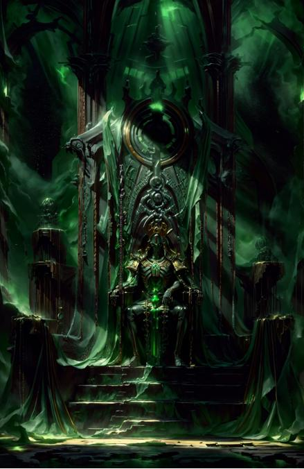 Szarekh em sua tumba-fortaleza