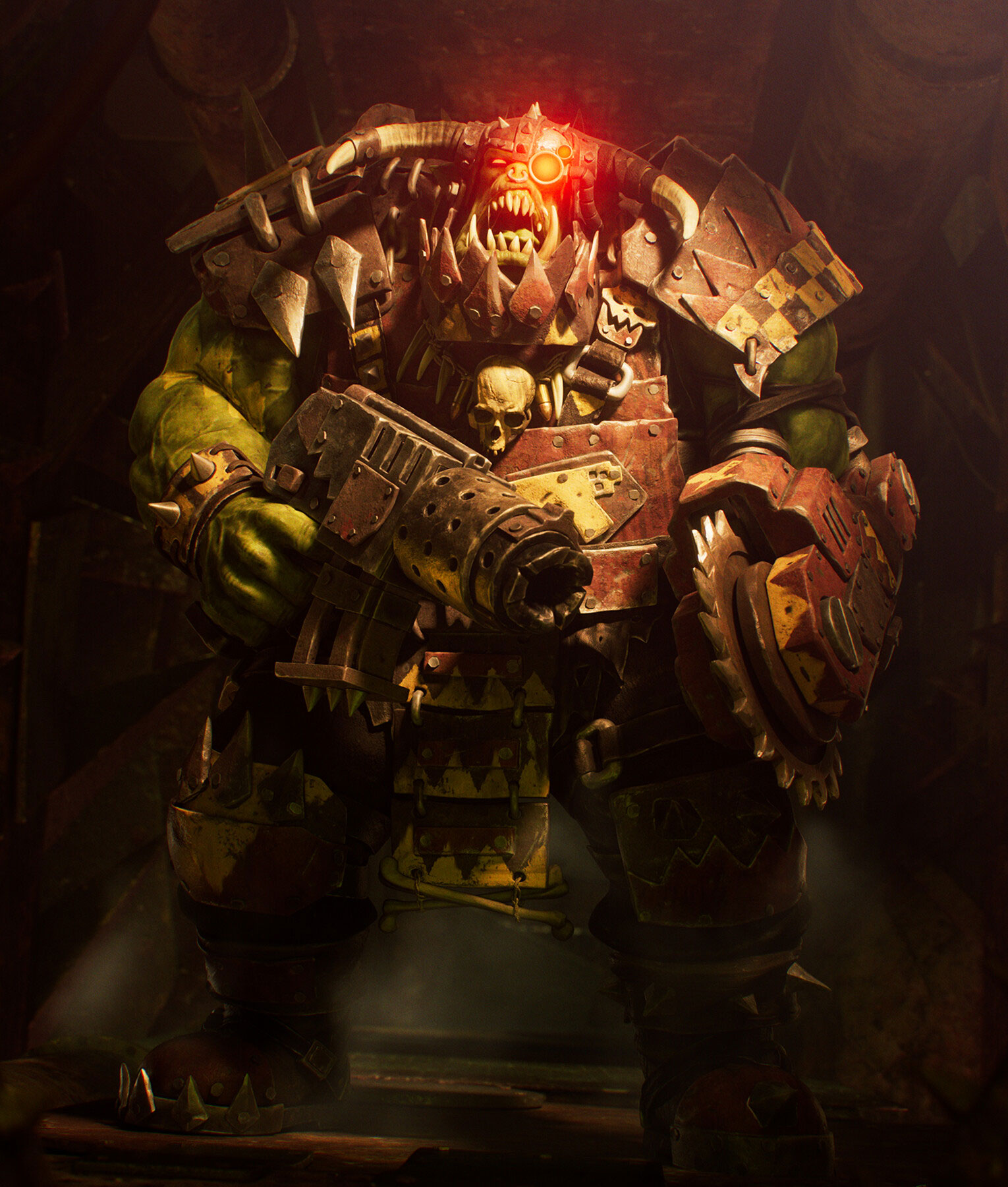 Ork Nob com Garra