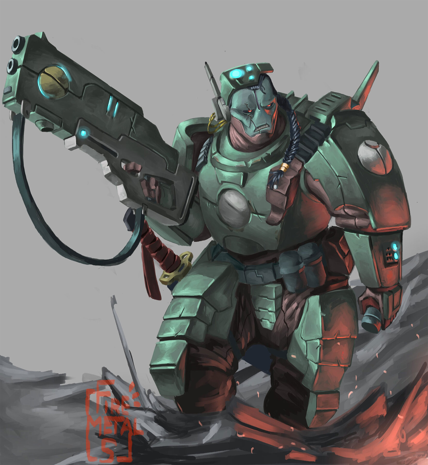 XV25 Stealth Battlesuit